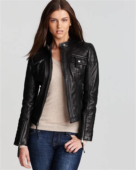 michael kors leather jacket sale.